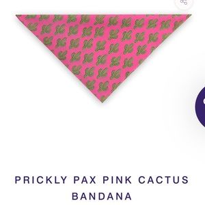 Pax Philomena Pink Cactus Bandana, NWT